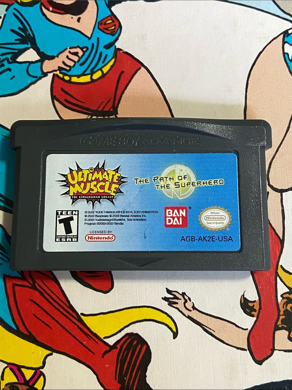 Ultimate Muscle: The Path of the Superhero GBA (Game Boy Advance, 2003)